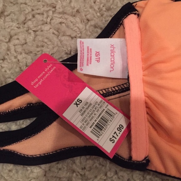 COPY - Strapped Bandeau Swim Top - Picture 3 of 4